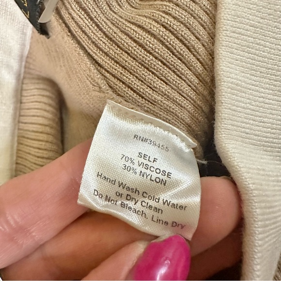 JLuxLabel Tan Ribbed High Waist Yoga Comfy Pants Size Medium - Picture 13 of 15